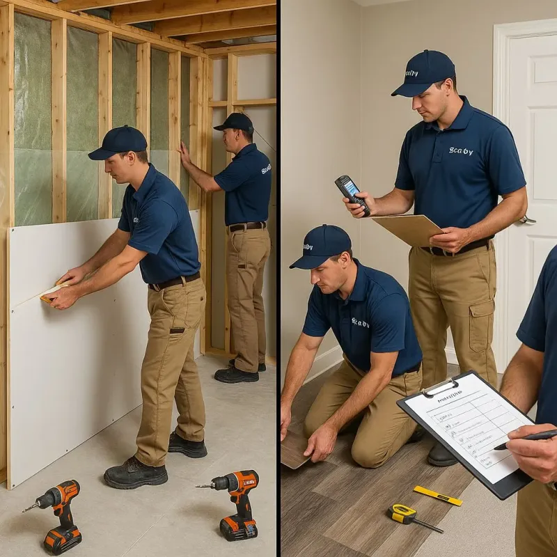 Repairs and Reconstruction process in Liberty, MO